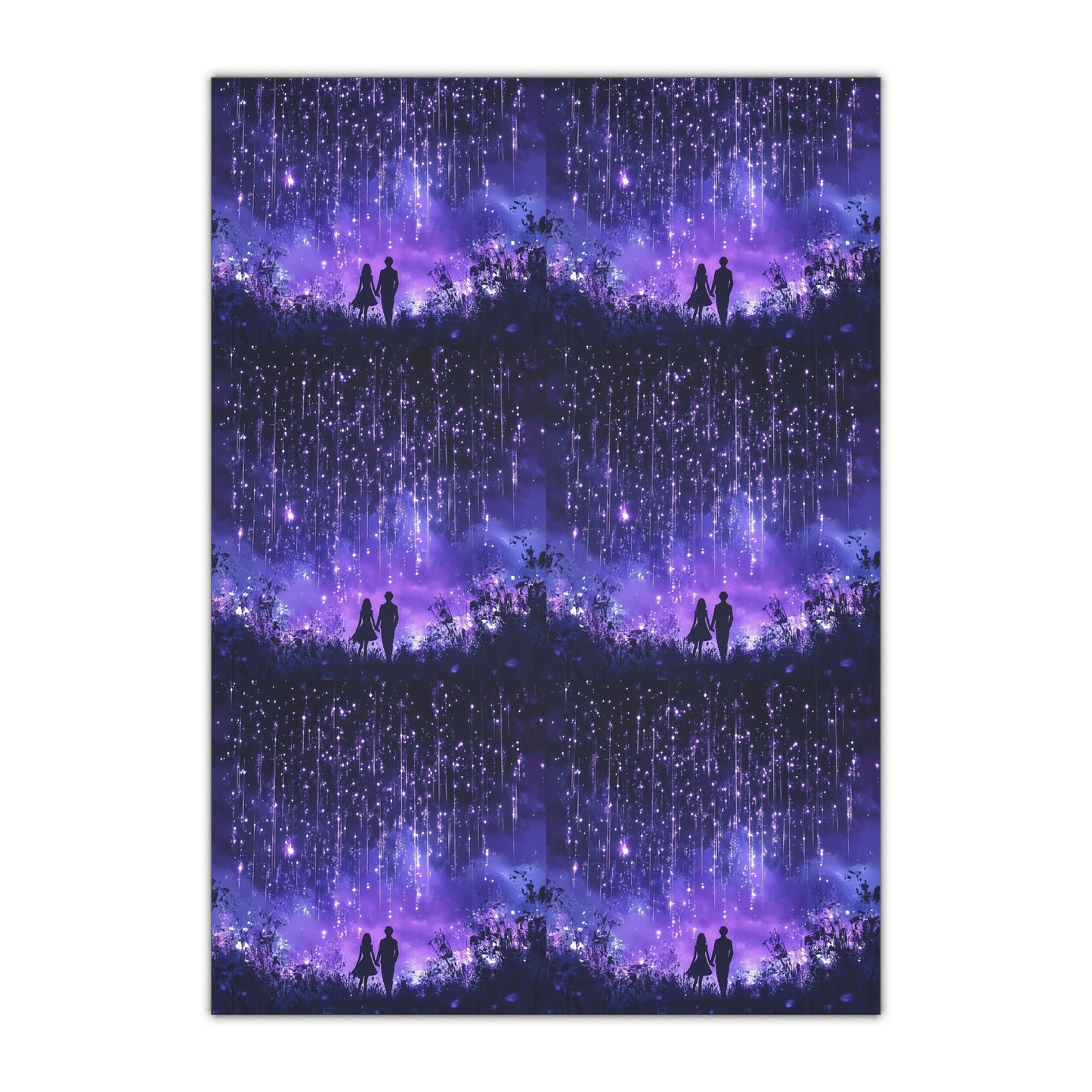 Starfall Wrapping Paper – Feyre & Rhysand ACOTAR Gift Wrap