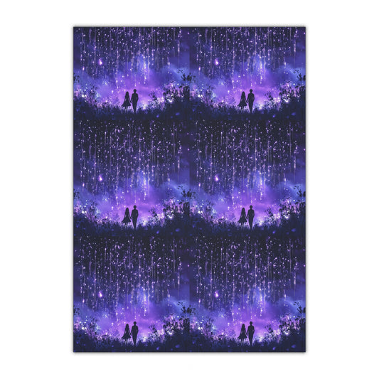 Starfall Wrapping Paper – Feyre & Rhysand ACOTAR Gift Wrap